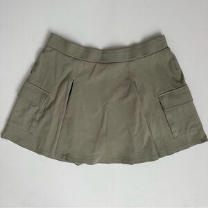 American Eagle Khaki Cargo Skirt Size M